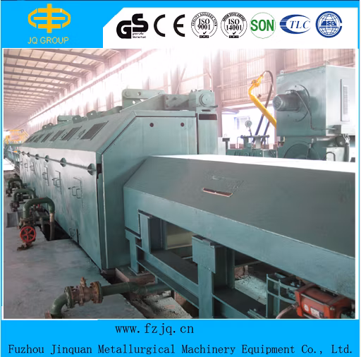 Producción de equipos de maquinaria metalúrgica para plantas siderúrgicas, como laminadores